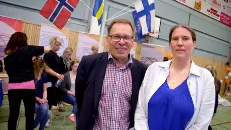 SUCCÉ. Näringslivschef Stig Kerttu och utvecklare Carina Kempe.