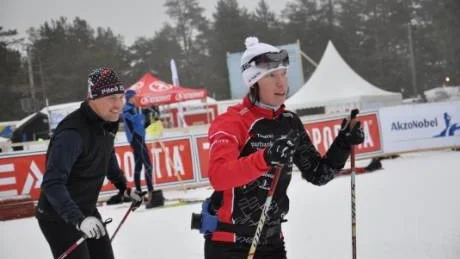 GLÄDJE. Lina Andersson belönades med en biljett till VM efter helgens SM-tävlingar i Sundsvall.
