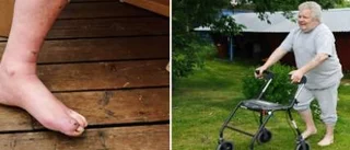 Skickades hem med trasig hälsena