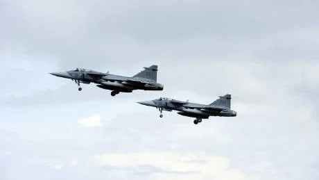 på väg. Snart sticker F 21-piloterna till Sicilien.