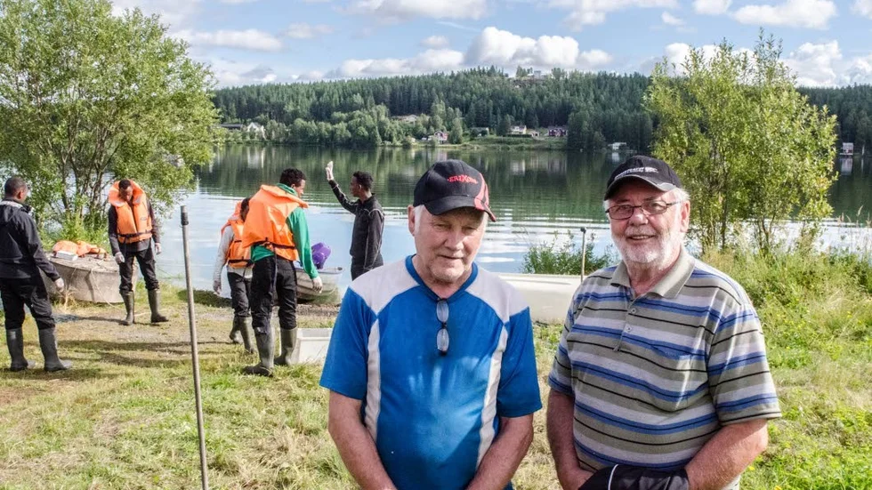 Handledare. Sture Nordmark och Sten Sandling är delaktiga i det kommunala projektet.