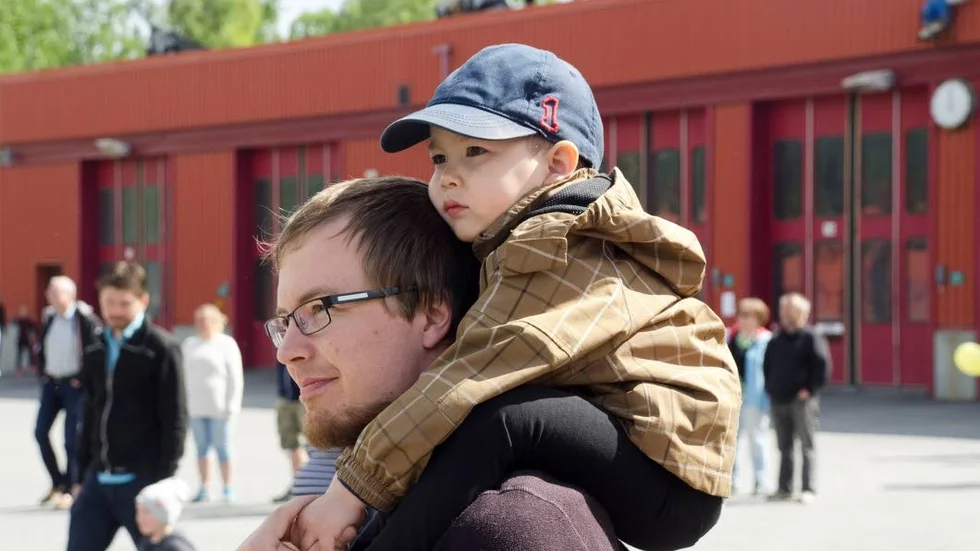 Niklas Jonsson med Adrian Wiippa, 3.