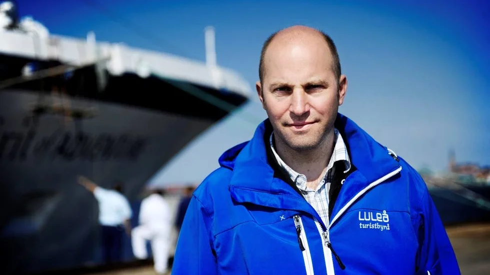 Lars Mandahl, turistinformatör.