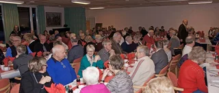 Stort julbord avslutade säsongen