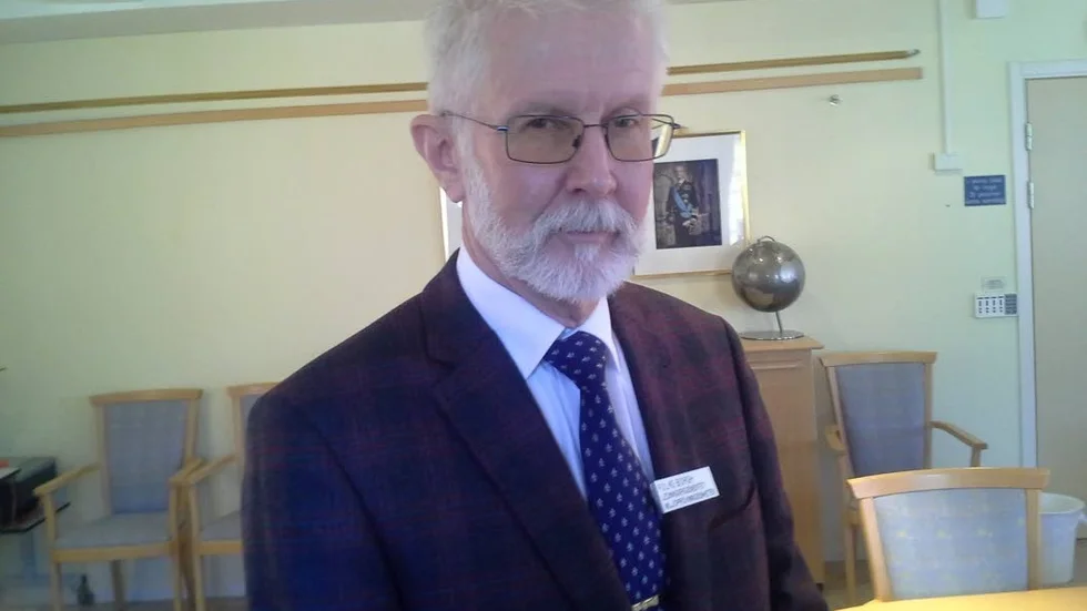 Folke Borgh, jurist på Försvarsmaktens miljöprövningsenhet.