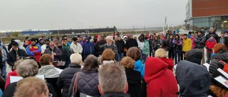 Just nu: Manifestation vid gränsen