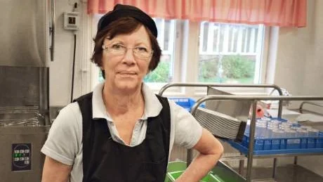 jättebra. "Det här tycker jag är jättebra", säger Paula Aldeman.