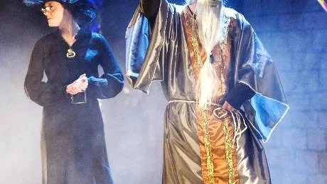 MAGI. Publiken hamnade mitt i handlingen på Hogwarts.