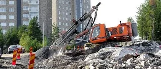 Nya höghus växer fram på berget