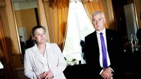 Foto: Linn Fantenberg
PRISUTDELARE Carnegiestiftelsens ordförande Ann-Christine Lindeblad och vice ordförande Hans Lagerhorn var på plats i Luleå för att uppmärksamma hjältedådet.