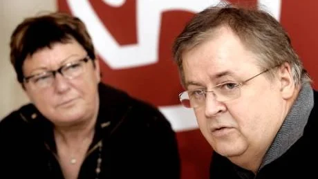NEUTRALA. Socialdemokraternas ordförande Britt Westerlund och valberedningens talesperson Lennart Thörnlund väljer att stå neutrala så länge nomineringarna pågår.
