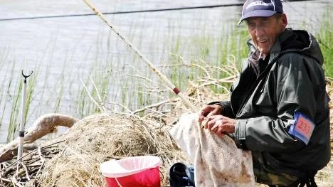 Många av de tävlande höll med Leif Lundell om att det var mask som gav flest napp under söndagen.