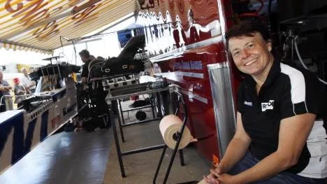 För Monica Öberg handlade det mesta om tekniskt krångel. Hennes team fick kämpa för att hålla bilen i körbart skick.