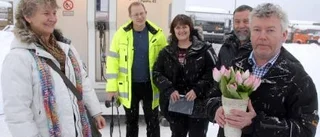 Första vätgastankstationen i norr invigd