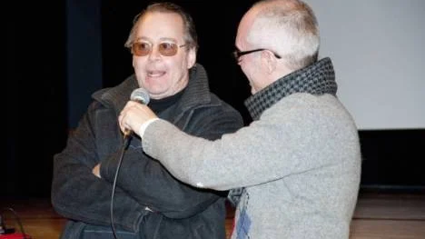 Direkt efter filmvisningen mötte skådespelaren Göran Ragnerstam och Lars-Eric Larsson, Filmpool Nord, ungdomarnas spontana reaktioner, tankar och funderingar kring filmen.