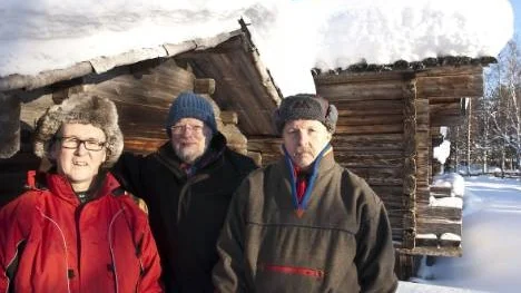Världsarvsaktörer. Ivan Eriksson, Gunnar Hedborg och Lars Stenberg hoppas att Lappstaden i Arvidsjaur kan få plats på Unescos världsarvslista.