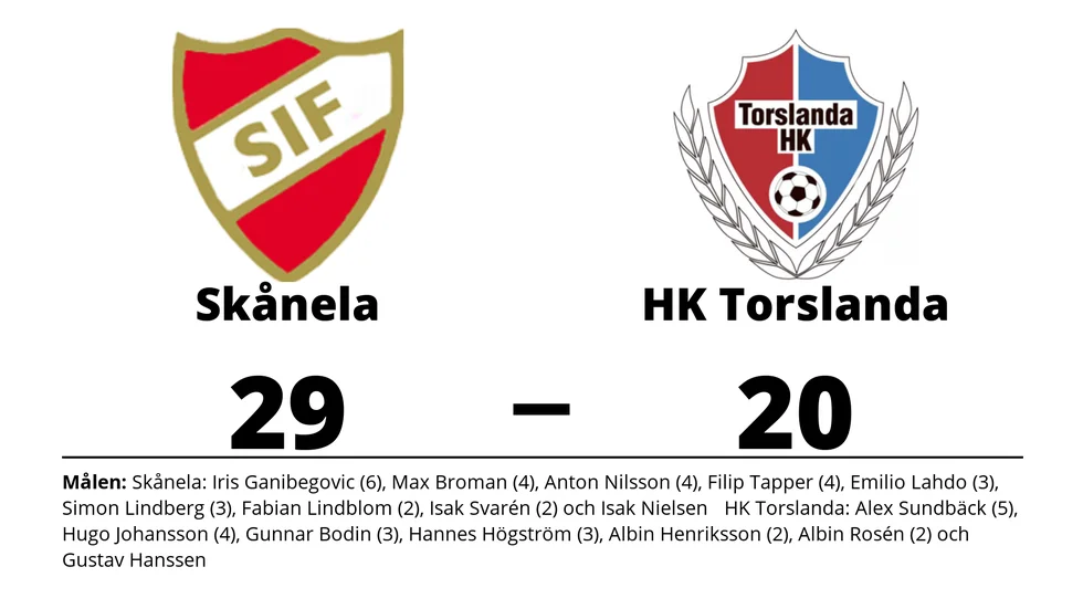 Skånela IF vann mot HK Torslanda Elit