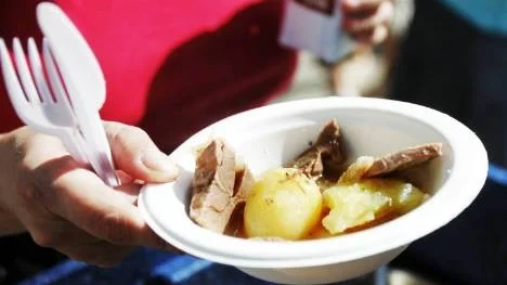 Norges nationalrätt är får i kål med potatis.
