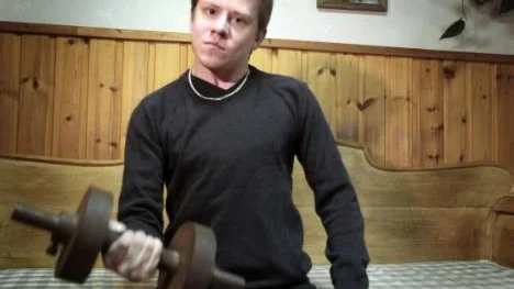 Ett pass med hanteln är välgörande för både kroppen och själen. "Jag har fått så enormt mycket energi på köpet tack vare mina nya lungor", säger Jonas Hällström.