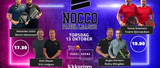 Dubbla matcher från Nocco Padel League – här kan du se hur det gick