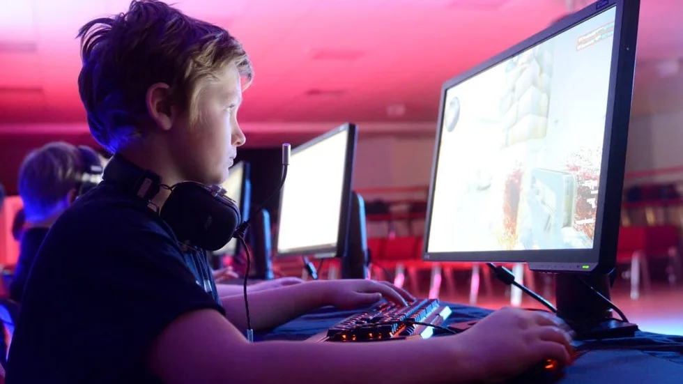 Intresse. Jonathan Bergenstråle har spelat CS i ungefär ett halvår.
