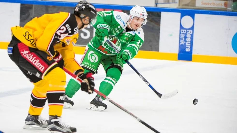 Johan Harju hade tre passningspoäng i matchen.