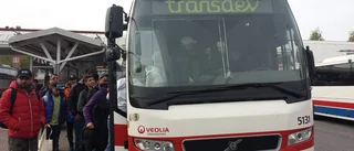 Fortfarande extrainsatta bussar