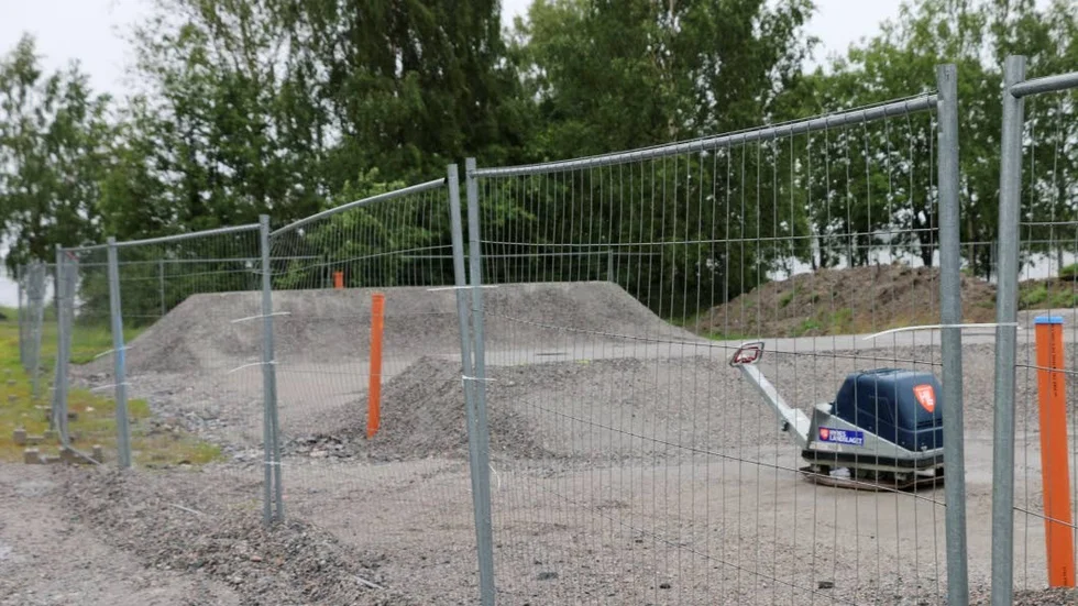 RAMP. Grunden är påbörjad och det går att se hur några av ramperna kommer att se ut.