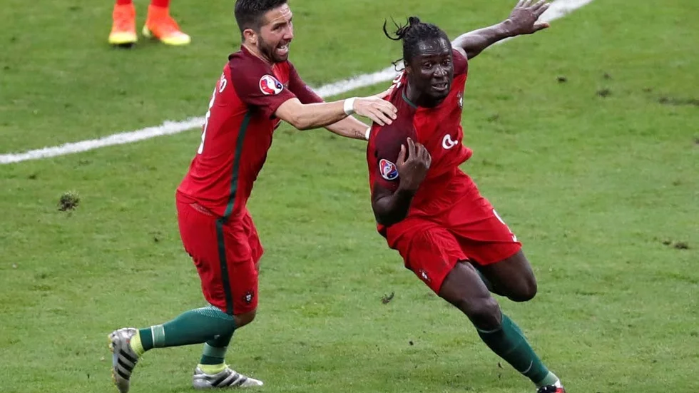 MATCHVINNARE. Eder fixade EM-guldet till Portugal när han gjorde finalens enda mål i förlängningen.