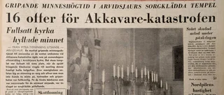 Minnesdag för olycksoffer