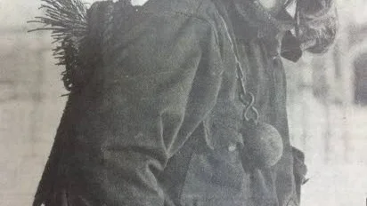 12/3. Piteås första och Sveriges tredje kvinnliga sotare, 19-åriga Elisabet Pettersson från Storfors.