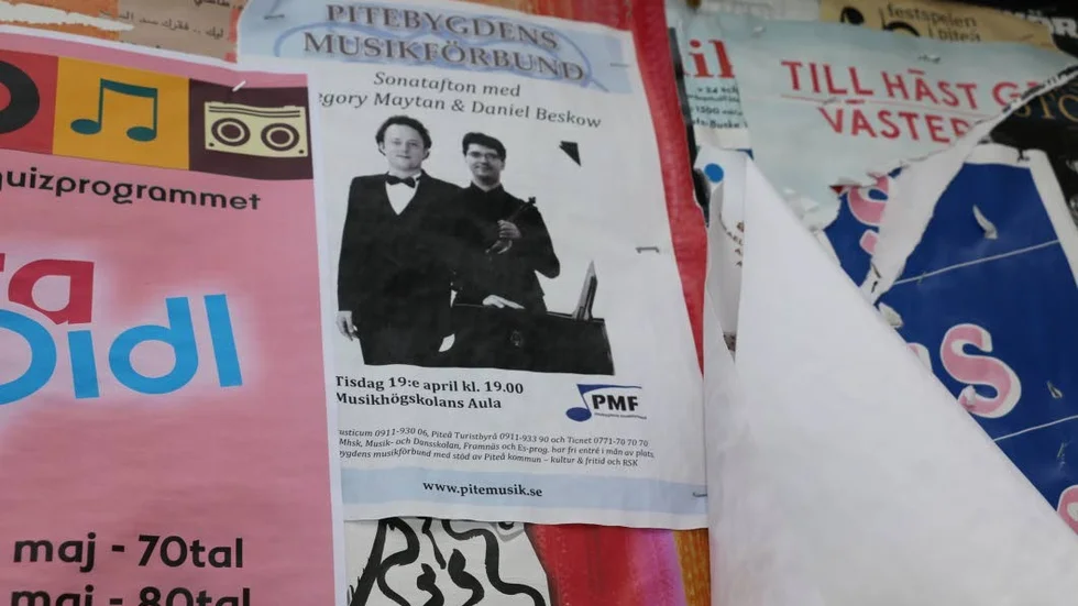 Genomfört. Pitebygdens musikförbund inbjuder till en konsert som avverkades 19 april.