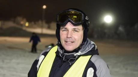 TACKSAM. Tony Nordqvist är ordförande i Kiruna BK och han är verkligen tacksam över att LKAB gått in som sponsor.