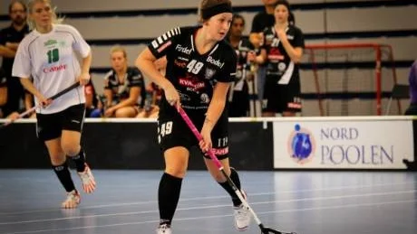 SKOTT PÅ SKOTT. En av de tilltänkta stjärnspelarna i IBK Boden, Josefine Öhman, hade problem med att hitta nätmaskorna mot Gammelstad.