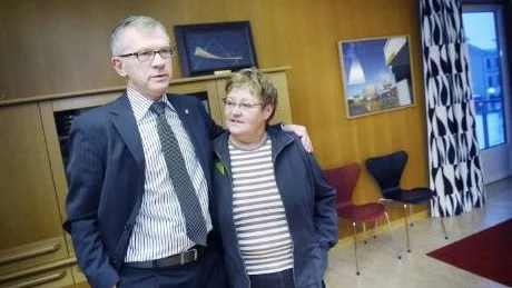 GOTT SAMARBETE. Karl Petersen ser fram emot samrbetet med  Yvonne Stålnacke. De känner varandra väl och räknar med att de ska komplettera varandra.