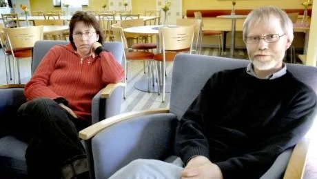 TURBULENT. Hos kooperativet Valborg är det stora problem med arbetsmiljön. Här till vänster Helena Vanhatalo, kooperatör och styrelseledamot och valberedningens Stefan Lundmark.
