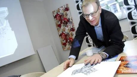 EFTERTANKEN VINNER. Peter Mettävainio, Akelius Fastigheter, hoppas att höghusen ska falla Luleåborna i smaken, när de fått tänka på saken.