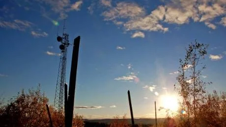 HEMLIGA MEDDELANDEn. Från den här masten på Degerbergsfortet kanske det sändes hemliga meddelanden under krigsåren.