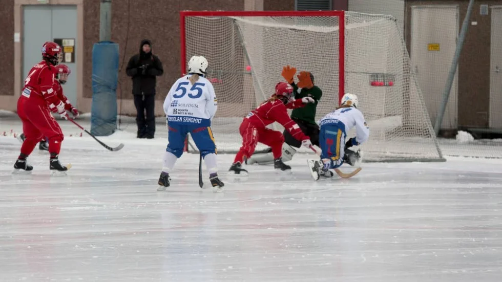 Matchhjälte. Riina Ellonen svarade för två mål i det andra kvartsfinalmötet mot Söråker IF.
