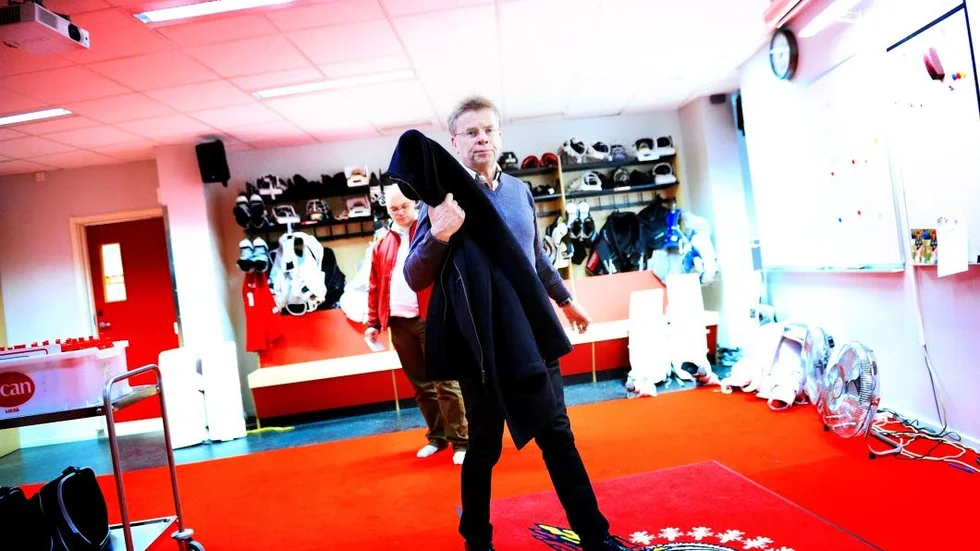 Nöjd. Luleå Hockeys sportchef Lars "Osten" Bergström är nöjd med nyförvärvet.
