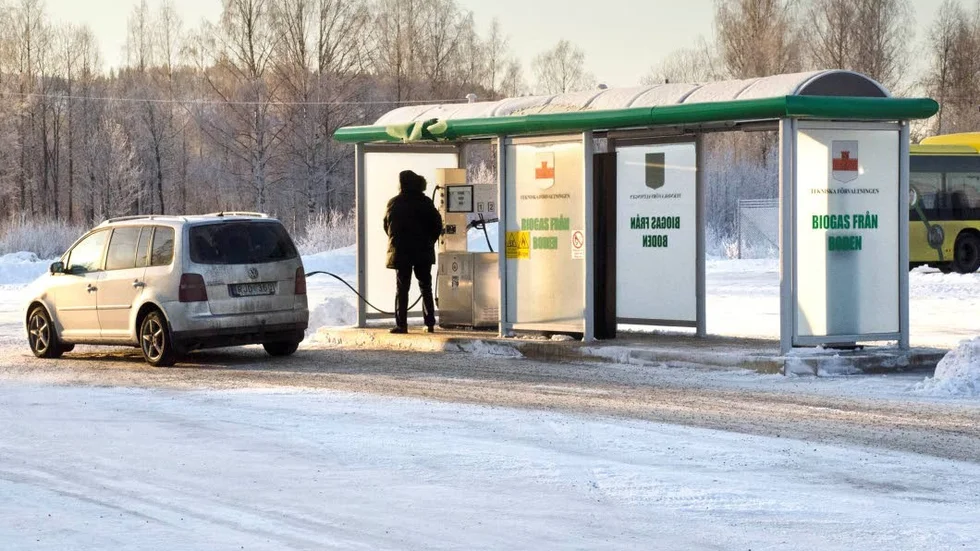 Bättre flyt. Biogasproduktionen vid Biogas Boden ska förbättras genom bättre sortering av matavfallet.