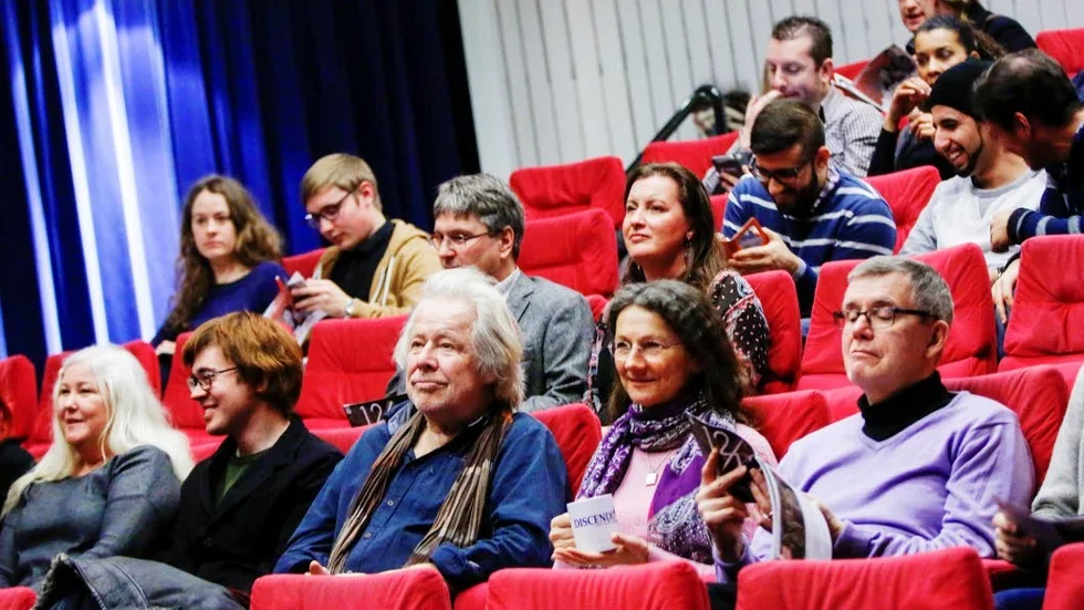Arabisk filmfestival på Bio kronan, med bland annat Sven Wolter i publiken