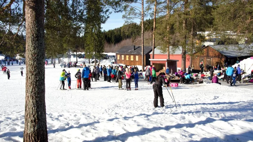 Mys. Det åktes inte bara skidor. Även sol, brasa, matsäck och gemyt tilldelades alla som kom till Pagla.