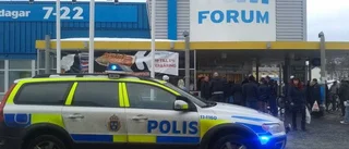 Slagsmål bröt ut i Boden