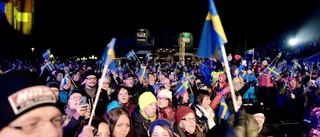 Hellner hyllades av tusentals Gällivarebor
