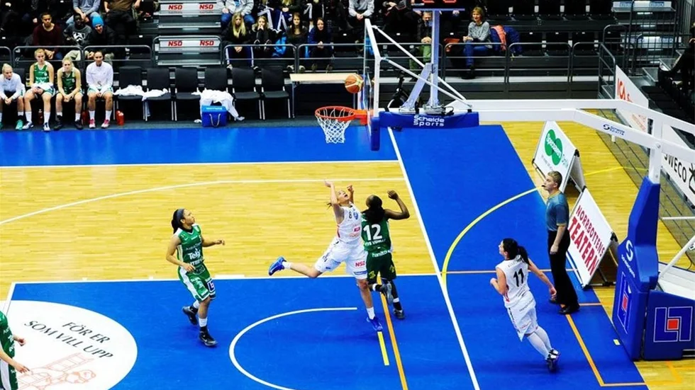 BÄST. Cleopatra Forsman-Goga var poängbäst i Northland Basket.