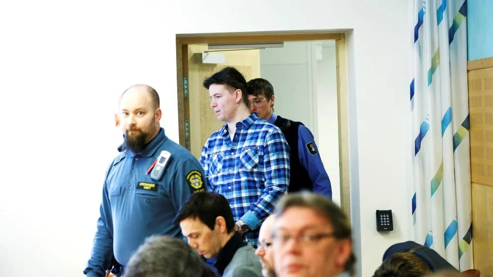 Kristoffer Johansson i hovrätten i Umeå.