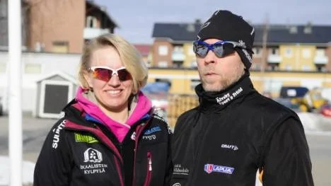 Matti Tuuri, Älvsbyns Skytteförening, driver Leaderprojektet "Älgskidskytte 2012" tillsammans med sin finska samarbetspartner Marianne Kortesoja från Satakunta. I helgen har de genomfört den första svensk-finska tvådagarstävlingen i projektets regi vid Bodstrandsbanan.