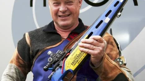 Donald Johansson vann sitt nionde SM-guld, det första i fältskytte.