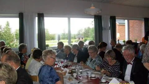 Festligt. Jubileumsfesten lockade ett 100-tal medlemmar.